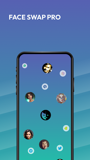 Android application Face Swap Pro: AI photo videos screenshort