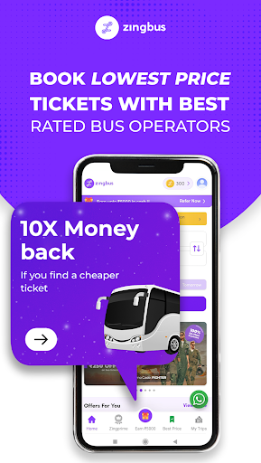 zingbus Book Bus Ticket online Screen 2