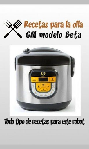 Android application Recetas para GM Beta screenshort