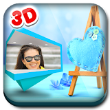 3D Love Collage Photo Frames icon