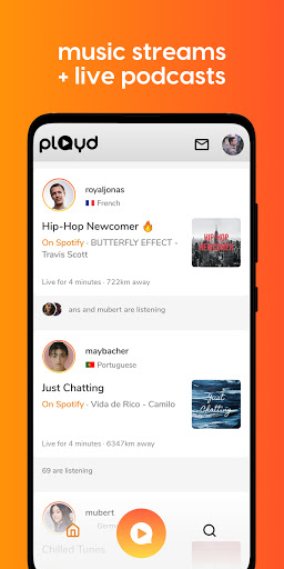 playd – Radio Live Streams with Spotify