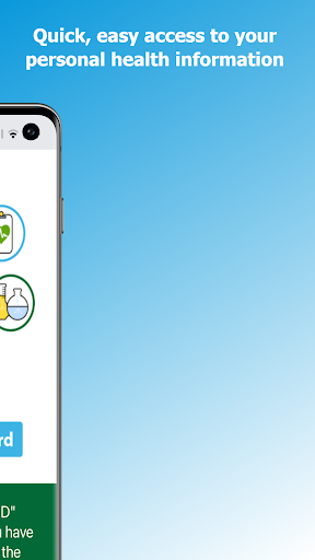 MySaskHealthRecord Screen 2