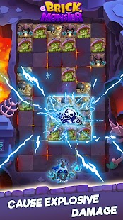 Brick Monster:Balls Blast Game Screenshot
