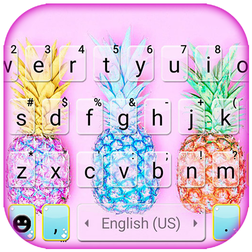 Colorful Pineapples Keyboard T 1.0 Icon