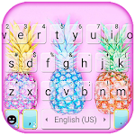 Cover Image of Download Colorful Pineapples Keyboard T  APK