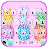 Colorful Pineapples Keyboard Theme icon