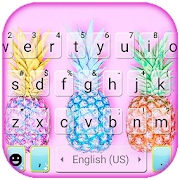 Colorful Pineapples Keyboard Theme