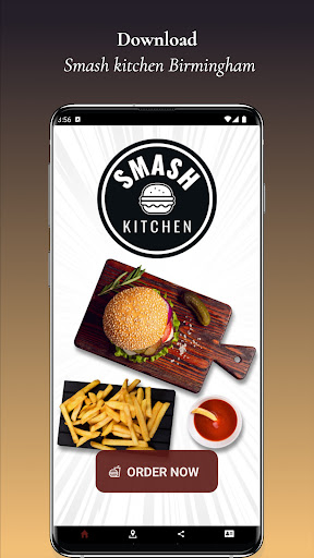 Android application Smash kitchen Birmingham screenshort
