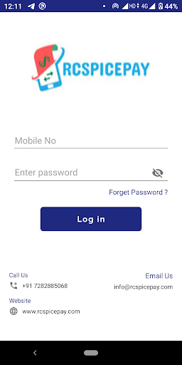 Rcspicepay Screen 2