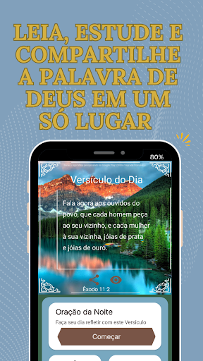 Android application Bíblia Santa - Leitura Diária screenshort