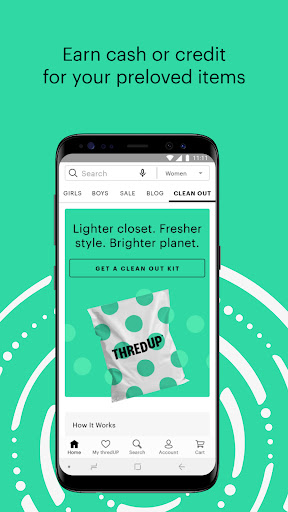 Screenshot of thredUP: Online Thrift Store