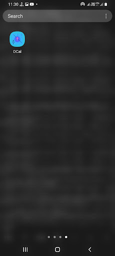 Android application DCal screenshort