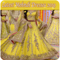 Latest Mehndi Dresses 2019