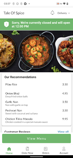 Tale Of Spice Screen 2