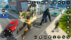 screenshot of Flying Lion Rope Hero Game