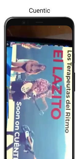 Android application Cuentic screenshort