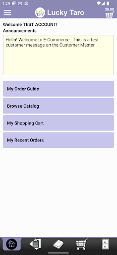 Android application Lucky Taro screenshort