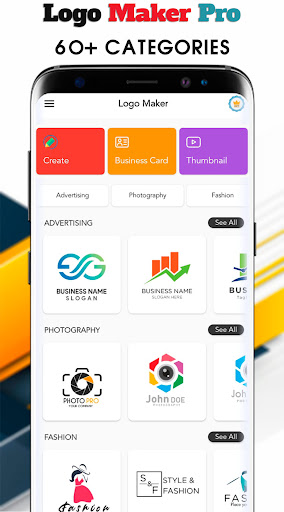Android application Logo Maker : Thumbnail, Poster screenshort