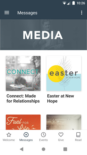 New Hope FBC Screen 2