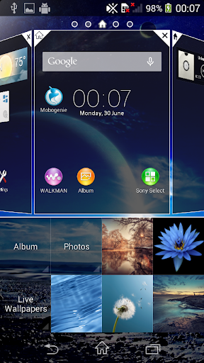 GalaxyParadiseHDLiveWallpaper Screen 3