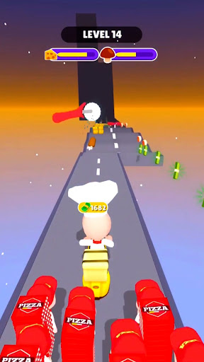 Pizza Fun Run 3D Screen 3