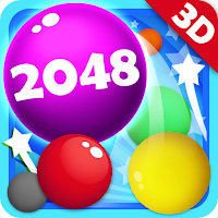 Merge Balls 2048 - 3D Free Ball Shoot Puzzle Game