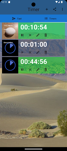 Timer Screen 2
