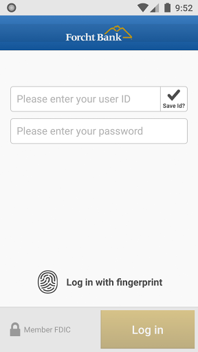 Forcht Bank Mobile Business Screen 2