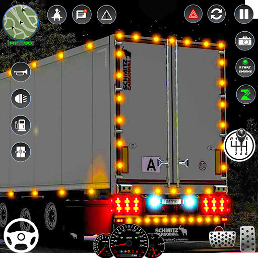 Real Truck Driving School Game