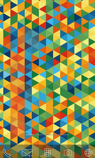 Android application TRIANGLE MOSAIC screenshort