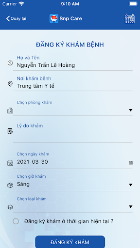 SNP Care Screen 2