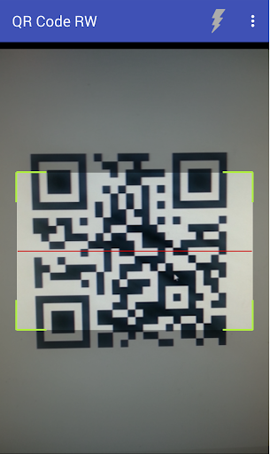 QR code RW Scanner Screen 2