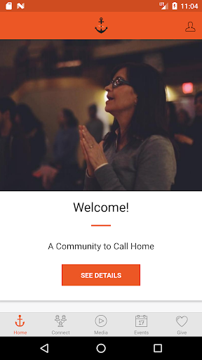 Android application Anchor Church Boston screenshort