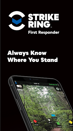 Android application StrikeRing First Responder screenshort