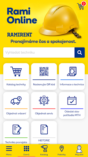 Android application RAMIRENT RamiOnline screenshort