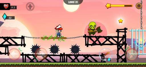 Android application Tribe Boy Jungle Adventure 3 screenshort