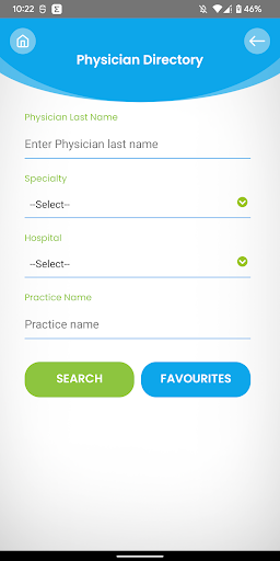 MLH Physician Screenshot