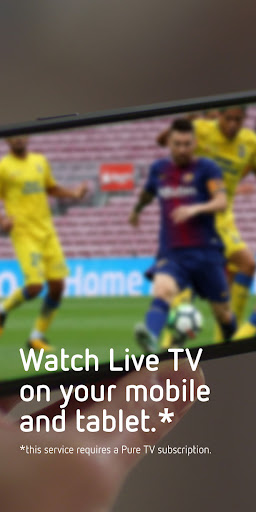 Pure TV. Powered by Netgem TV. Screen 2