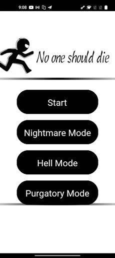 Android application No one should die screenshort