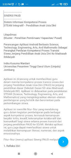Sinergi Paud Screen 2