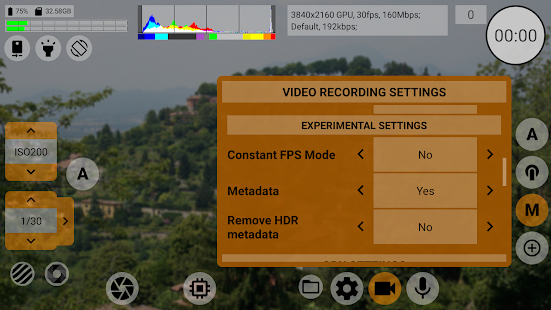 mcpro24fps manual video camera Screenshot