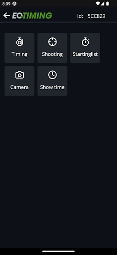 Android application EQ Timing screenshort