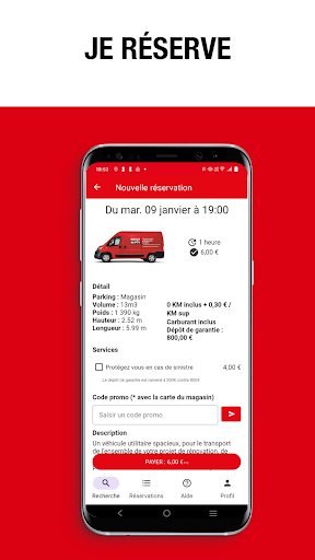 LOCATION-CAMION Screen 2