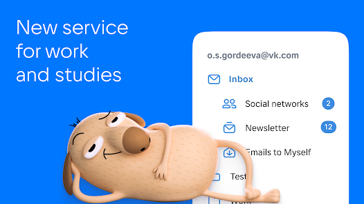 Captura 11 VK Mail: email client android