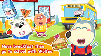 Game screenshot Wolfoo A Day At School mod apk