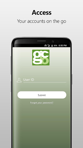 Android application GCB Mobile Bank screenshort