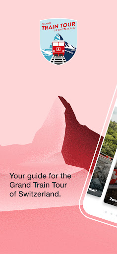 Android application Grand Train Tour Switzerland screenshort
