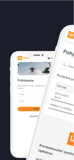 Android application UpRekrea screenshort