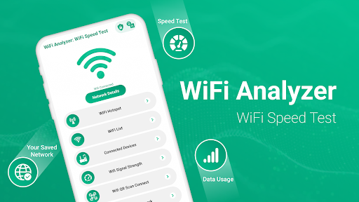 Android application WiFi Analyzer: WiFi Speed Test screenshort