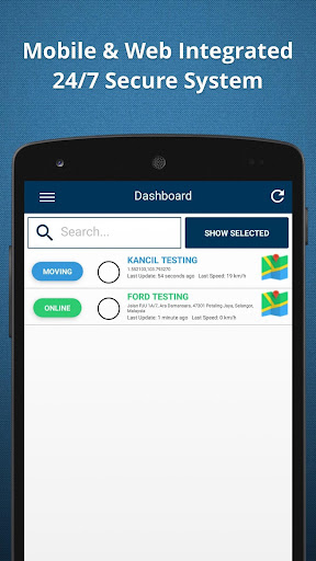 EvoTrackerPro Screen 2